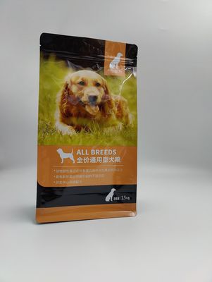 봉지 20 킬로그램 능력을 패키징하는 그라비아 인쇄 알루미늄 호일 젖은 개 애완동물사료