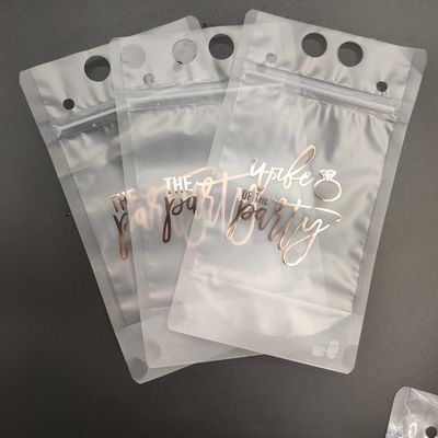 밀짚 핸들과 파티 스포츠 Use16OZ 음료액 패키징 작은 주머니