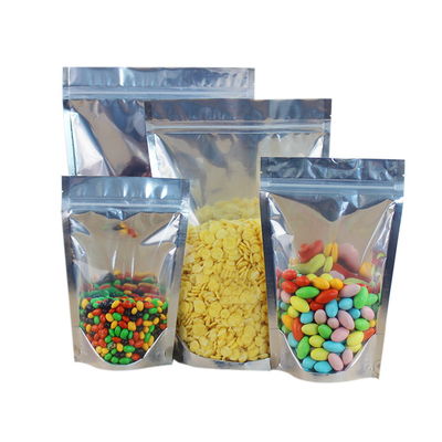 봉투 팁을 패키징하는 마일라 알루미늄 호일 플라스틱은 앞 8OZ-100OZ 능력을 깨끗이 합니다