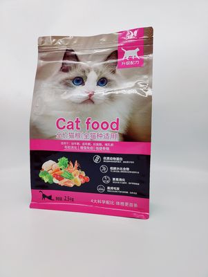 가방 2.5-8 MIL 두께 고양이 식품 포장을 패키징하는 동물 사료를 완성하는 것 마테