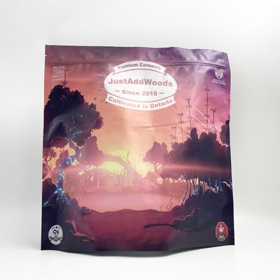 맞춘 프린팅 CBD 위로 입지는 가방을 패키징하는 마일라를 발아시킵니다