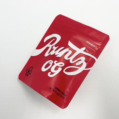 3.5G Mylar 인쇄 포장 백 105 미크론