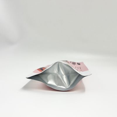 알루미늄 지퍼 자물쇠는 애완 동물을 위로 서 있습니다 인쇄된 식품 포장 부대 관례를 취급합니다